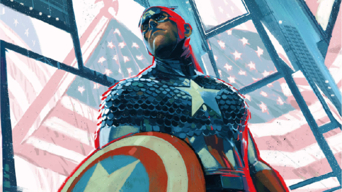 captain america tome 1 nos guerres secrètes bannière comixtrip