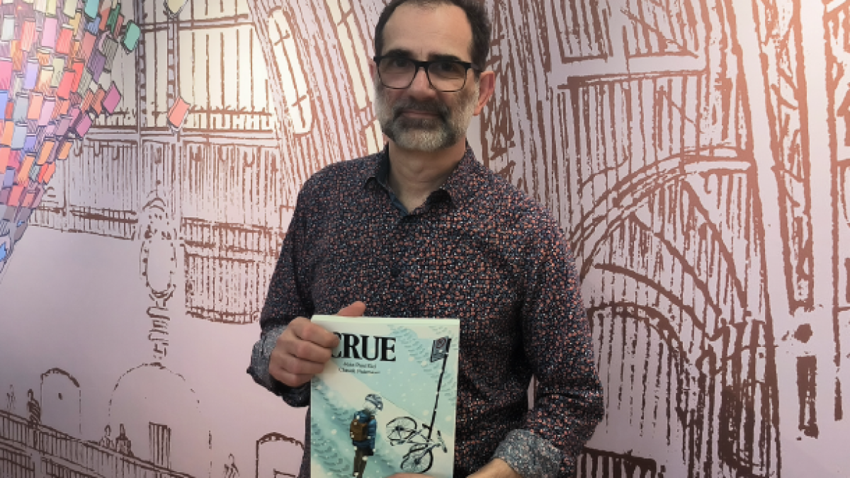 Jean-Paul Eid interviewé au festival du livre paris 2026 pour Comixtrip.fr
