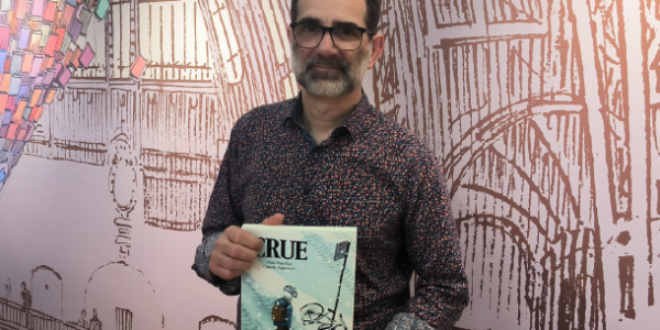 Jean-Paul Eid interviewé au festival du livre paris 2026 pour Comixtrip.fr