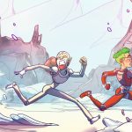 Iceworld course contre la glace de Anne Rivière et Gabriele Barsotti (éditions Bayard Jeunesse)