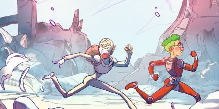 Iceworld course contre la glace de Anne Rivière et Gabriele Barsotti (éditions Bayard Jeunesse)