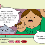 Le défi des 100 j'aime de Julie Champagne et Audrey Malo (éditions Les 400 coups) - Un printemps de livres illustrés