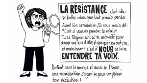 Une voix pour la liberté (Toomaj Salehi, un rappeur iranien en résistance) de Bahareh Akrami (éditions Delcourt en partenariat avec Amnesty International)
