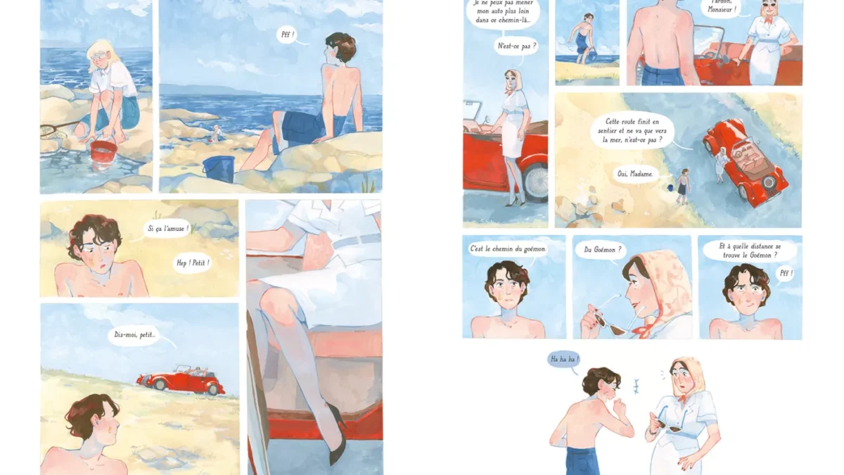 Le blé en herbe de Laura Carpentier d'après Colette (éditions Sarbacane)