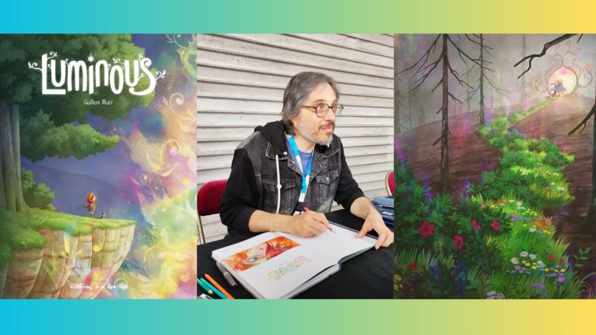 Guillem Marí aux Rendez-vous BD d'Amiens 2026 (La Gouttière / Comixtrip / Damien Canteau)