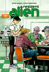 Resident alien tome 1 couverture delirium