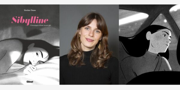 Interview de Sixtine Dano aux RDV BD d'Amiens 2026 (photo : éditions Glénat)