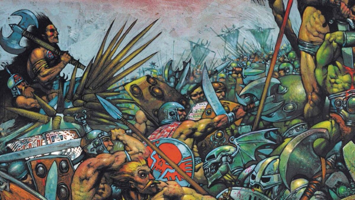 Sláine, le Dieu Cornu de Patt Mills et Simon Bisley (Delirium)