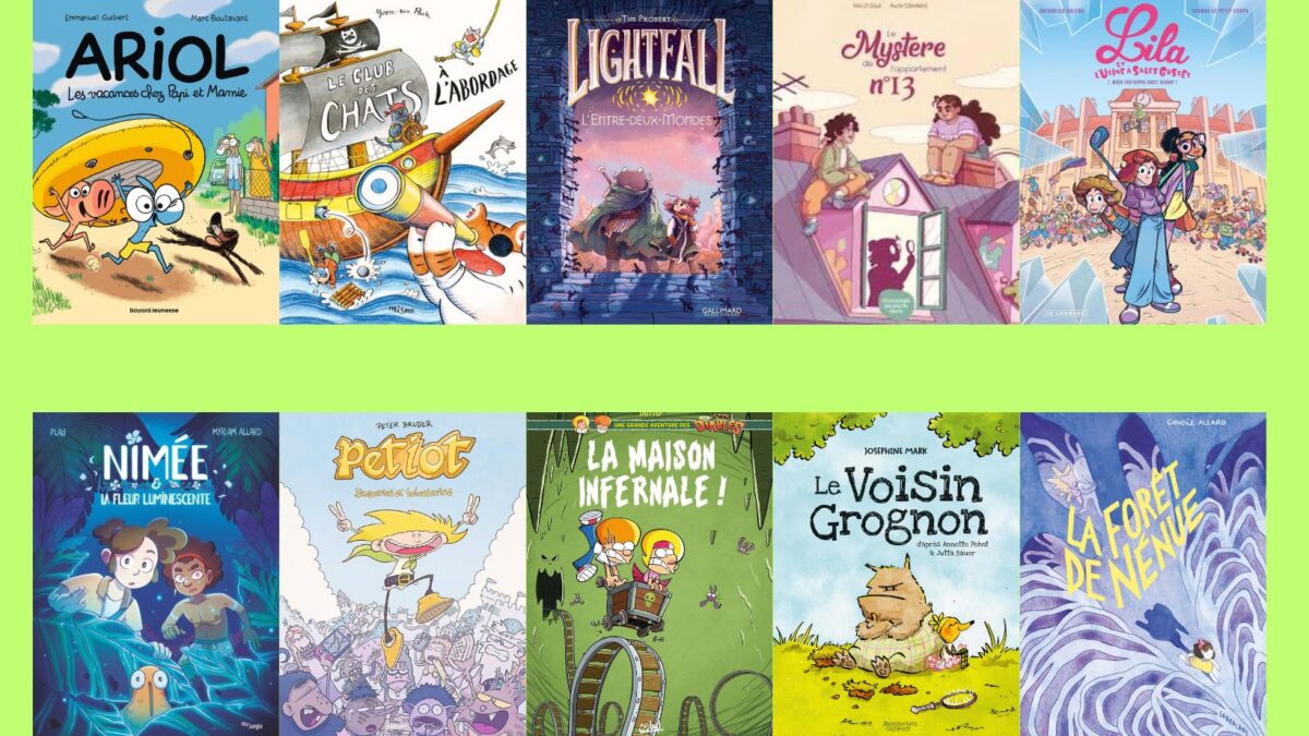 Des BD jeunesse pour les vacances 1 - Comixtrip