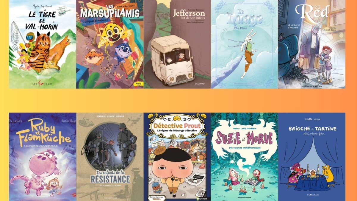 Des BD jeunesse pour les vacances 2 - comixtrip