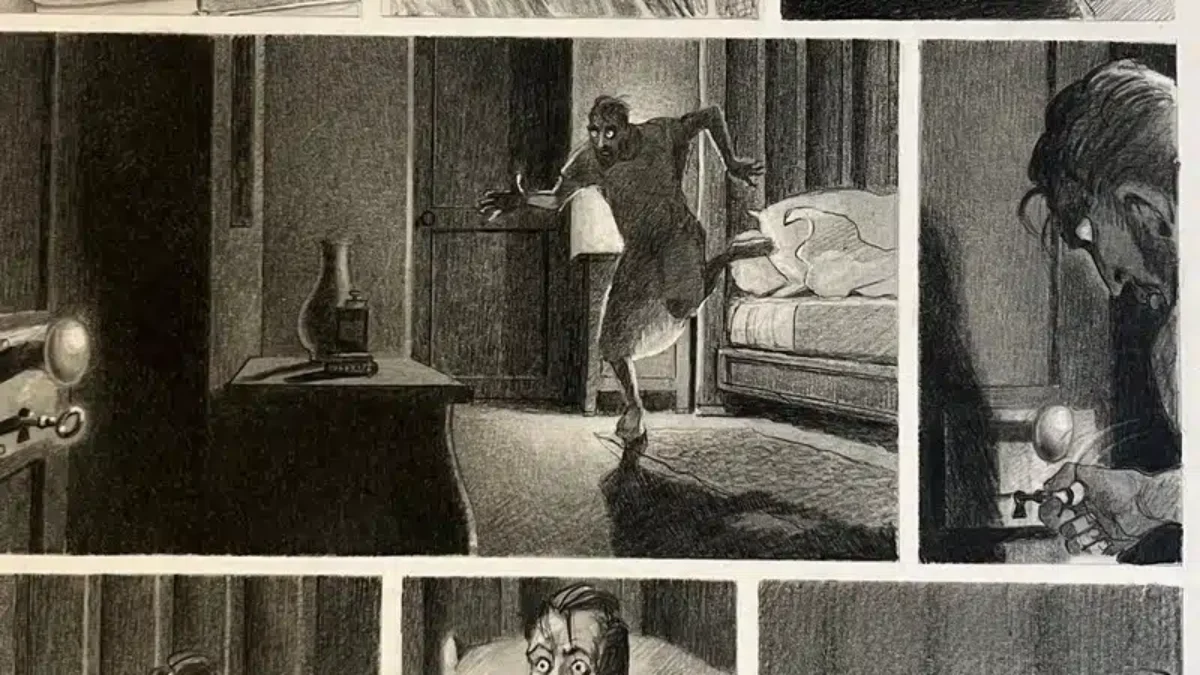 Le Horla de Gaetan Brizzi et Paul Brizzi d'après Guy de Maupassant (éditions Futuropolis)