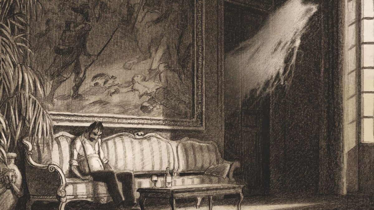 Le Horla de Gaetan Brizzi et Paul Brizzi d'après Guy de Maupassant (éditions Futuropolis)