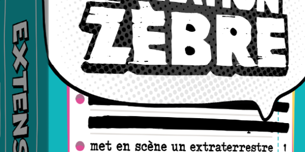 Bannière comixtrip jeu Opération Zèbre extension bd