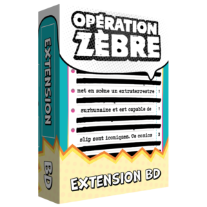 Opération zèbre extension BD