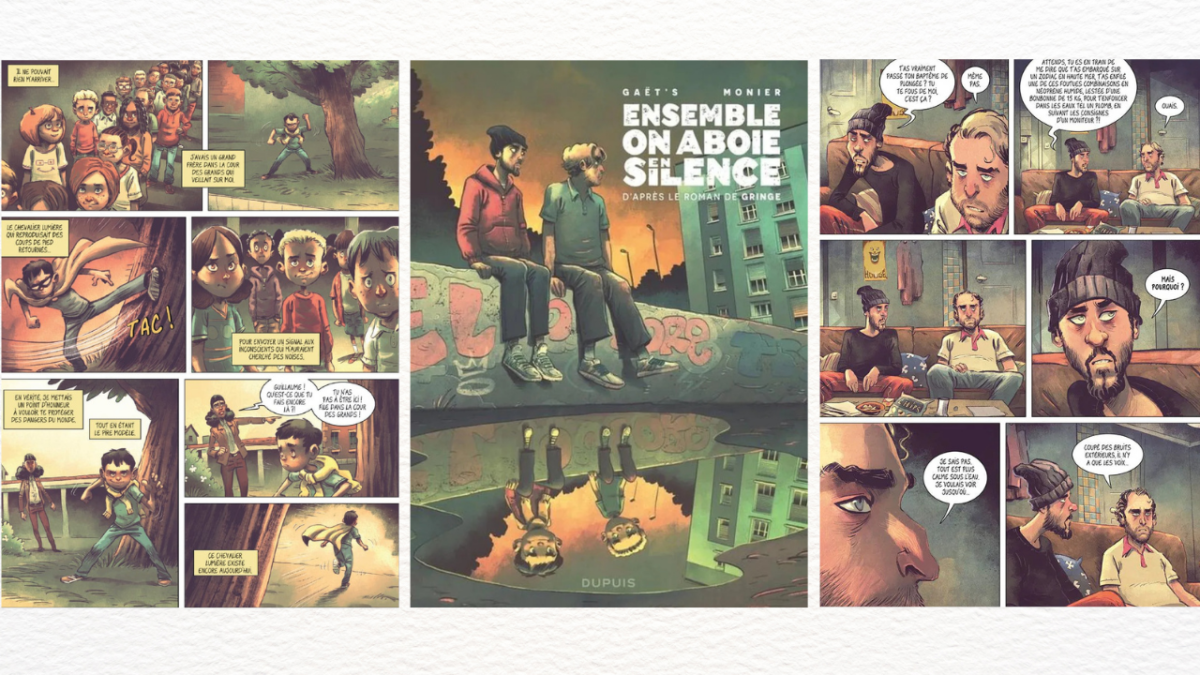 Ensemble, on aboie en silence - Gaet's et Julien Monier - Dupuis