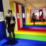 Exposition LGBTQcomics lettres d'amour à la bande dessinée à la Cité internationale de la BD d'Angoulême (Crédit photo : Comixtrip / Damien Canteau) - Irène Le Roy Ladurie, Jean-Paul Jennequin, Bastien Pépin