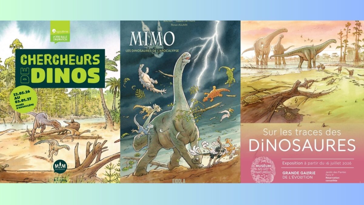Les dinos d'Angeac - 3 événements - comixtrip