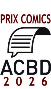 Logo Prix comics de la critique ACBD 2026