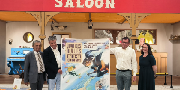 Conférence de presse Quai des Bulles 2026 bannière Comixtrip.fr