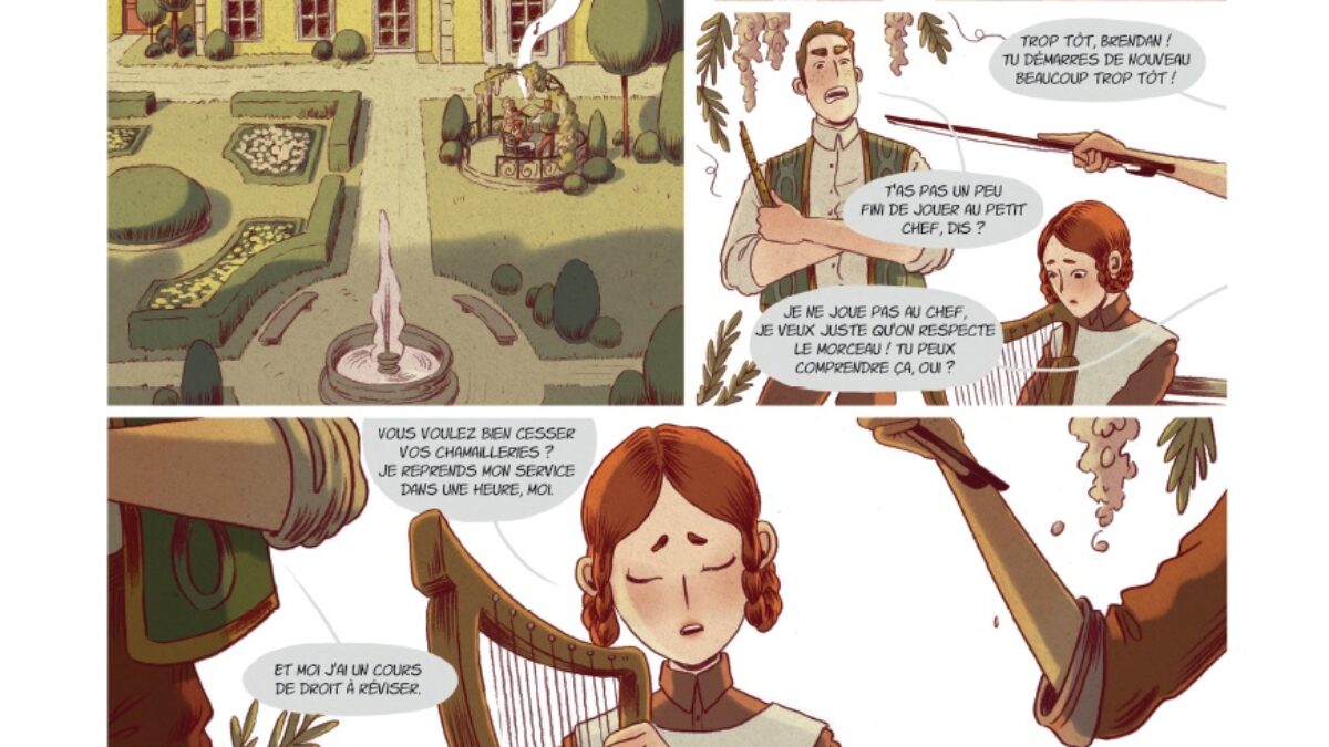 Les filles de Magdalena, Chantal Van den Heuvel et Nina Jacqmin (éditions Glénat)