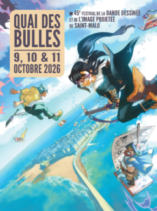 affiche Quai des Bulles 2026 - Tony Valente