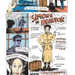 Beauvoir made in America de Lisa Chetteau, Valérie Urrea, Nathalie Masduraud (éditions Gallimard BD)