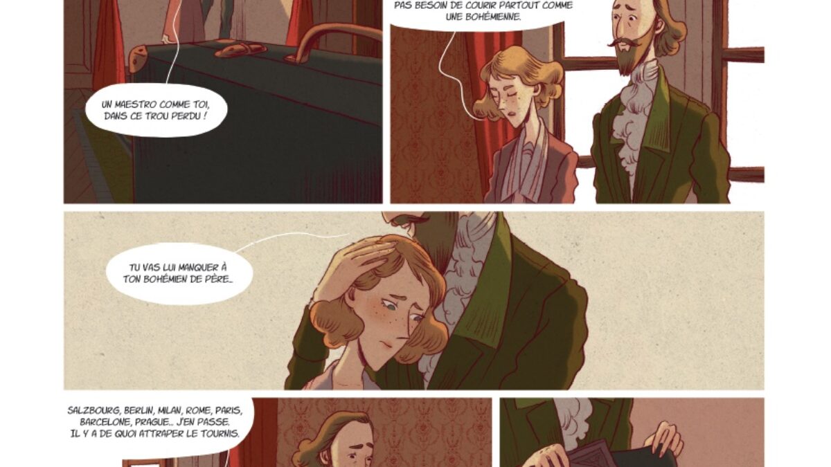 Les filles de Magdalena, Chantal Van den Heuvel et Nina Jacqmin (éditions Glénat)