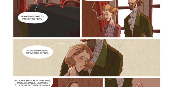 Les filles de Magdalena, Chantal Van den Heuvel et Nina Jacqmin (éditions Glénat)