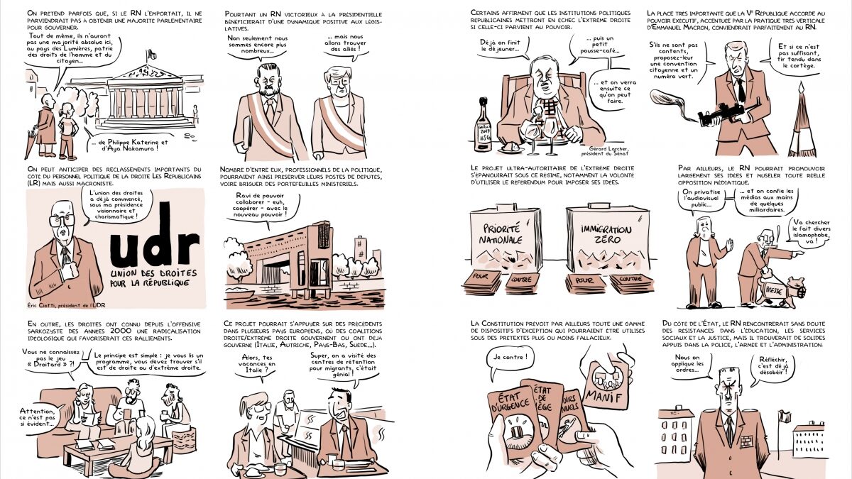Extreme droite : le grand péril de Tommy et Ugo Palheta (éditions Rue de l'échiquier)