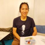 Interview de Virapheuille pour la bande dessinée Le vœu (éditions de la Gouttière) - Crédit photo : damien canteau /comixtrip