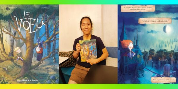Interview de Virapheuille pour la bande dessinée Le vœu (éditions de la Gouttière) - Crédit photo : damien canteau /comixtrip