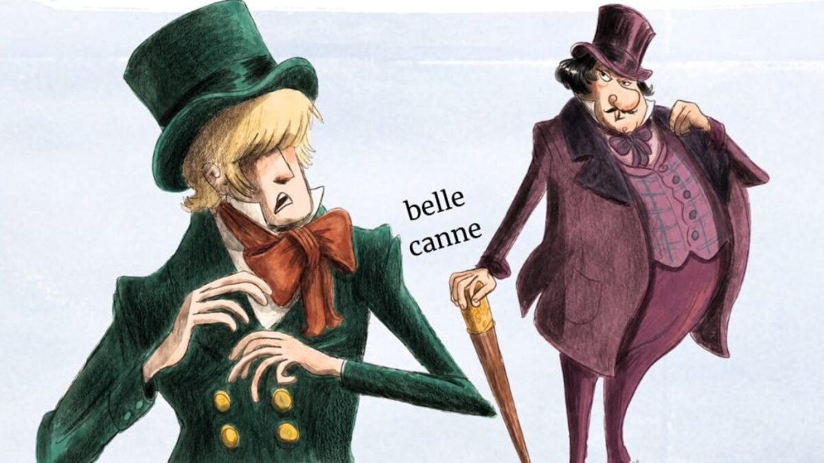 La Canne de Balzac de PoPésie et Léna Walrus (Dargaud)