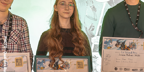 Ludmilla Selliez Prix Jeune Espoir 12-16 ans Prix jeune talent quai des bulles 2026