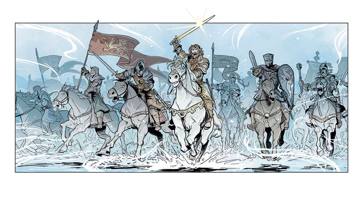 Après Arthur d'Olivier Legrand et Álex Sierra (Le Lombard)