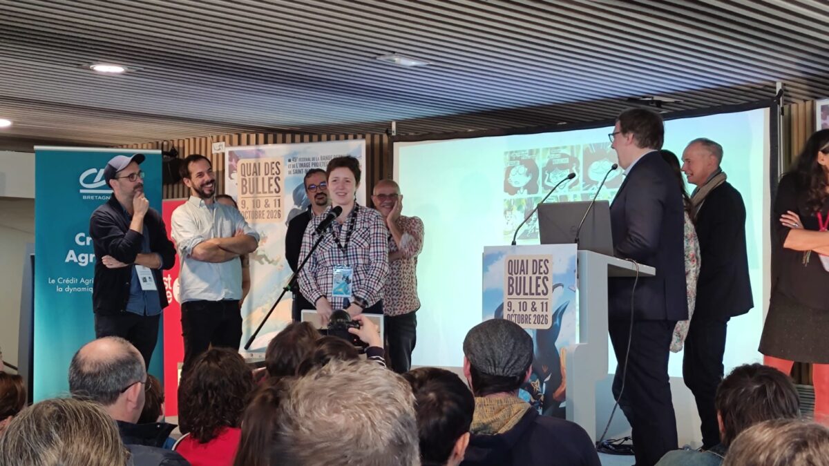 Concours Jeunes talents Quai des Bulles 2026 - Alice Dybowski (crédit photo : Comixtrip / Claire Karius)