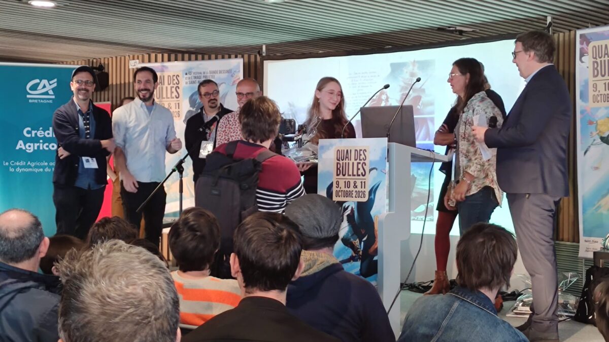 Concours Jeunes talents Quai des Bulles 2026 - Ludmila Selliez (crédit photo : Comixtrip / Claire Karius)