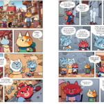 Donjons et chatons tome 1 de Karim Friha d'après l'oeuvre de Clément de Ruyter et Mélanie Duval (Gallimard BD)