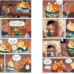 Donjons et chatons tome 1 de Karim Friha d'après l'oeuvre de Clément de Ruyter et Mélanie Duval (Gallimard BD)