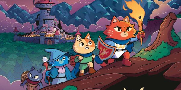 Donjons et chatons tome 1 de Karim Friha d'après l'oeuvre de Clément de Ruyter et Mélanie Duval (Gallimard BD)