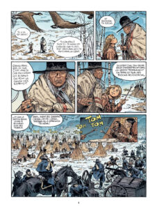 Lee Horn, le fantôme de Wounded Knee de Philippe Thirault et Gilles Mezzomo (éditions Glénat)